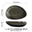 Axyaa Ceramic Sushi Dim Sum Plate Set