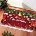 Axyaa Merry Christmas Welcome Door Mat - Soft Non-Slip Floor Mat