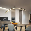 Axyaa Designer LED Pendant Lights White Black Chandelier for Home Decor