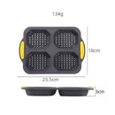 Silicone Bread Baking Plate by Axyaa: High Temp Resistant Hamburger Mold