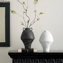 Axyaa Ceramic Vase Artificial Flower Arrangement Room Decor Aesthetic Vase Home Decor