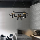 Axyaa Nordic Pendant Light: Minimalist Industrial Style Spotlight for Living Room & Dining Room