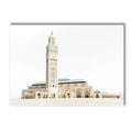 Moroccan Arch Islamic Calligraphy Canvas Wall Art for Home Decor by Axyaa