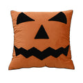 Axyaa Halloween Embroidered Throw Pillow Cover Home Decor Sofa Headboard