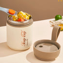 Axyaa Stainless Steel Thermal Lunch Box with Leak-Proof Design and Spoon