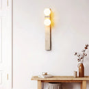 Axyaa Yellow Cave Stone Retro Wall Lamp for Bedroom Living Room Hallway
