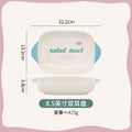 Axyaa Ceramic Letter Dining Plate Blogger Style Beautiful Dish Breakfast Plate