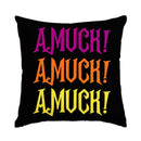 Axyaa Nordic Halloween Linen Pillowcase 45x45cm