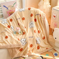 Axyaa Double-Sided Milk Wool Blanket: Class A Thickened Sofa & Office Nap Blanket