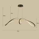 Axyaa Nordic LED Pendant Lights for Dining Table & Bar Counter