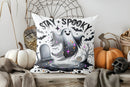 Axyaa Halloween Skull & Pumpkin Pillow Cover for Sofa, Bedroom, Car