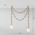 Axyaa Glass Ball Wall Lamp for Elegant Home Decor