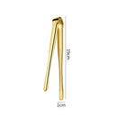 Axyaa Stainless Steel Kitchen BBQ Tongs - Cooking Utensil and Grill Tool
