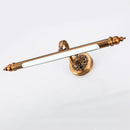 Axyaa Golden Europe Bronze Mirror Lamp 8W 51cm for Bedroom and Bathroom Wall Lighting