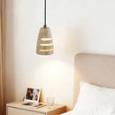 Axyaa Yellow Cave Stone Bedside Pendant Lamp