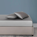 Axyaa Bamboo Fitted Sheet & Pillowcase Set, Adjustable Mattress Covers, Luxury Bedding
