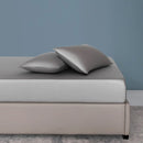 Axyaa Bamboo Fitted Sheet & Pillowcase Set, Adjustable Mattress Covers, Luxury Bedding