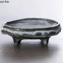 Axyaa Four Legged Plate Dessert Sushi Appetizer Molecular Cuisine Tableware