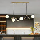 Axyaa Nordic Bean Bubble Chandelier: Creative LED Pendant Light for New Restaurant and Bar Counter