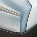 Axyaa Marble Swirl Single Bed Fitted Sheet: Soft, Comfortable Polyester, Machine Washable