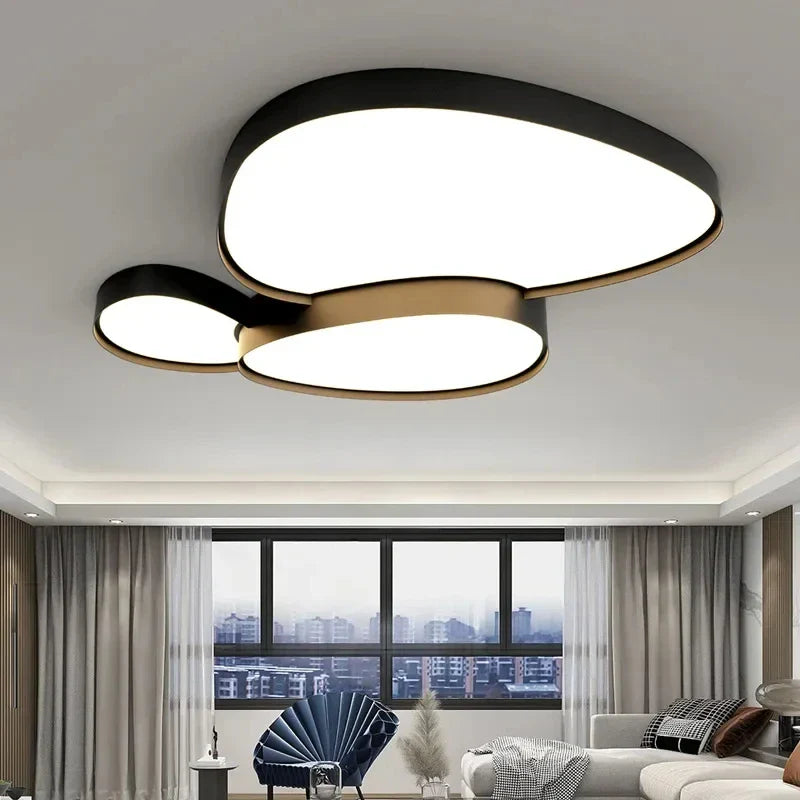 Nordic Style LED Ceiling Chandeliers by Axyaa for Modern Living Room Décor