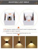 Axya Waterproof LED Outdoor Wall Light IP65 Garden Lamp for Exterior Lighting