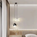 Axya Crystal Pendant Lights: Modern LED Luxury Glass Ball Hanging Lamp