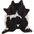 Axyaa Cow Print Faux Hide Rug: Zebra Design Durable Carpet for Home Decor