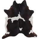 Axyaa Cow Print Faux Hide Rug: Zebra Design Durable Carpet for Home Decor