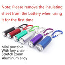 Axya LED Mini Torch Light - USB Charging, Waterproof, Keychain, Outdoor Emergency Lights