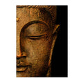Axyaa Buddha Abstract Canvas Painting Modern Art Print for Home Decor