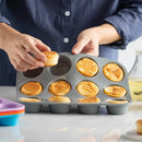 Axyaa Silicone 3D Sphere Mold for Baking Cupcakes, Cakes, and Chocolates