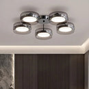 Axyaa Nordic Dining Room Pendant Ceiling Light Chandelier for Indoor Living Room Decor