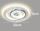 Axyaa Acrylic LED Ceiling Light for Home Bedroom Living Room