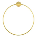 Axyaa Modern 80CM LED Circle Wall Lamp for Indoor Lighting in Living Room and Hotel Hall
