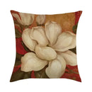 Axyaa Floral Linen Pillowcase 45x45cm