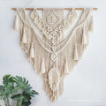 Nordic Bohemian Macrame Wall Hanging Tassel by Axyaa - Hand-Woven Home DecorJNIEXPORT: Product Title for Axyaa: Nordic Bohemian Macrame Wall Hanging Tassel