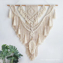 Nordic Bohemian Macrame Wall Hanging Tassel by Axyaa - Hand-Woven Home DecorJNIEXPORT: Product Title for Axyaa: Nordic Bohemian Macrame Wall Hanging Tassel