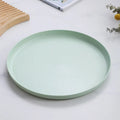 Axyaa Wheat Straw Dinnerware Set - Eco-friendly Plates Cups Bowls in Candy Colors