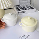 Axyaa Ceramic Double Ear Bowl Set - 6.5oz Mini Yogurt & Shufulei Small Bowl