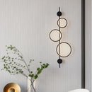 Axyaa Nordic Line LED Wall Light for Living Room Staircase Bedhead Creative Lighting