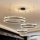 Axyaa Modern Living Room LED Chandeliers Hanging Ceiling Lamp Indoor Lighting