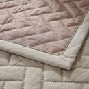 Axyaa Soft Washed Cotton Sofa Cover: Warm & Anti-Slip Solid Color Protective Towel