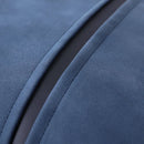 Axyaa Nordic Square Leather Cushion Pillow Blue Black Luxury Sofa Bedroom Décor