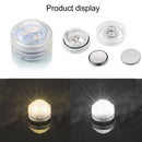 Axyaa Submersible LED Light Remote Pond Waterproof Pool Lamp for Vases Fish Tanks