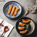 Axyaa Ceramic Tableware Collection: Kiln Changes Salad Dessert Plates Pasta Soup Molecular Dish