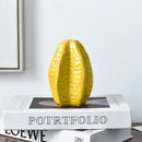 Axyaa Star Fruit Shape Vase: Nordic Style Flower Arrangement Creative Art Ornament