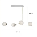 Axyaa Dining Room Chandelier Pendant Lights Ceiling Lamps - Elegant Salon Indoor Lighting Fixtures