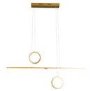 Axyaa Modern LED Suspension Pendant Lights for Dining Room and Living Room