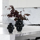 Axyaa Grey Grape Vase: Elegant Art Decor for Living Room, Dining Table, TV Cabinet